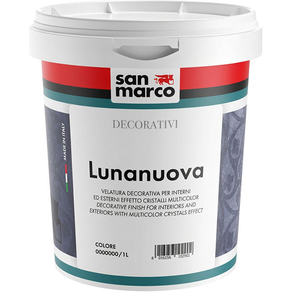SAN Marco Lunanuova Velatura Effetto Cristalli Multicolor - SAN MARCO